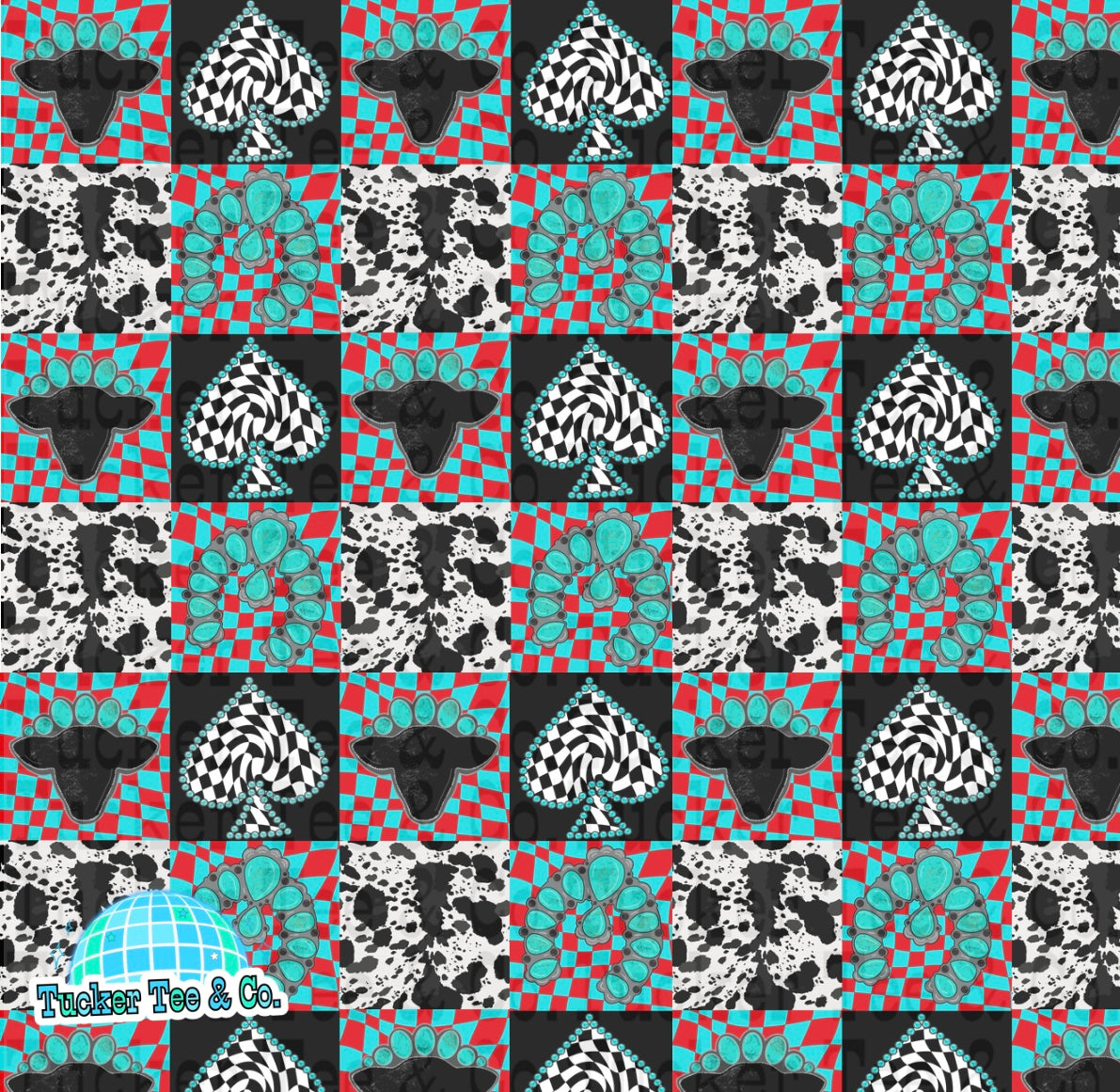 Checkered Cow Patchwork