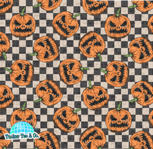 Checkered Pumpkins