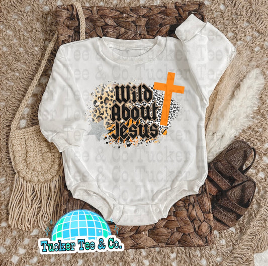 Wild About Jesus (has matching bow)