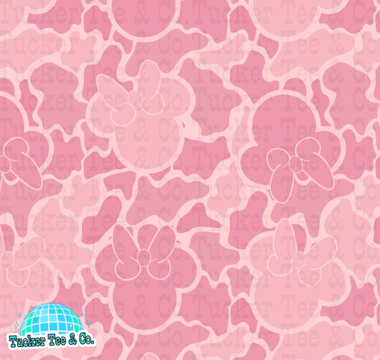 Pink Camo Minnie