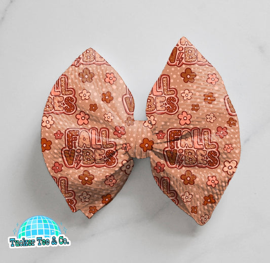 Fall Vibes Bow