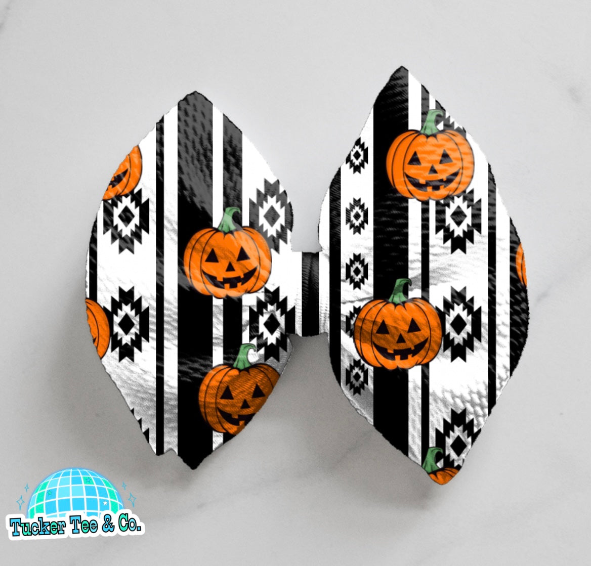Aztec Pumpkin Bow
