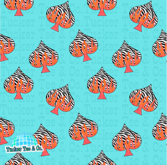 Zebra Spades