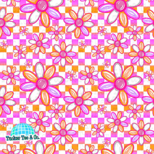 Pink & Orange Flowers