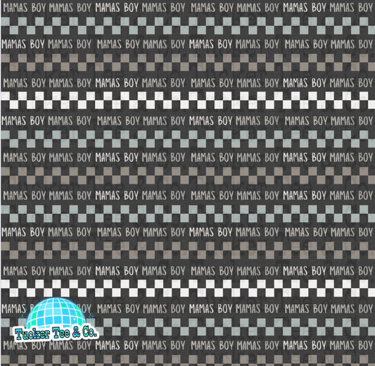 Checkered Mamas Boy