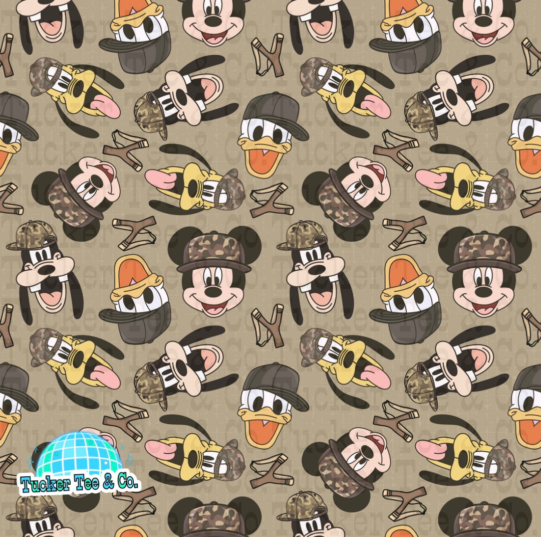 Camo Mouse & Friends