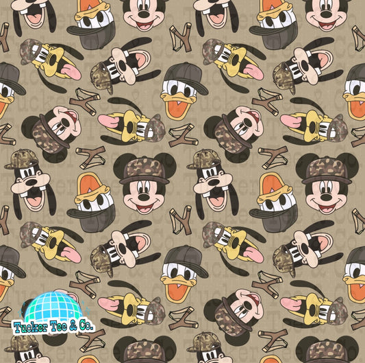 Camo Mouse & Friends