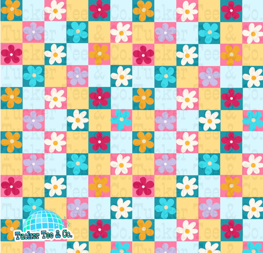 Checkered Flowers