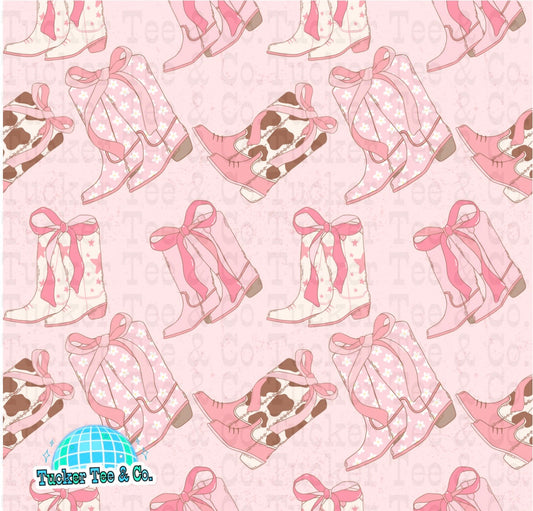 Pink Cowgirl Boots