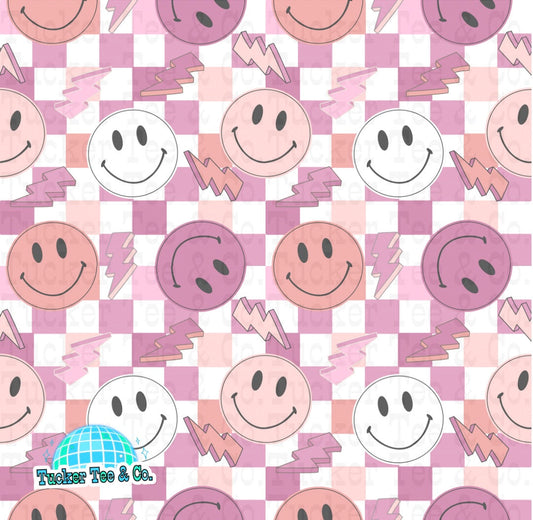 Pink Smiley Face