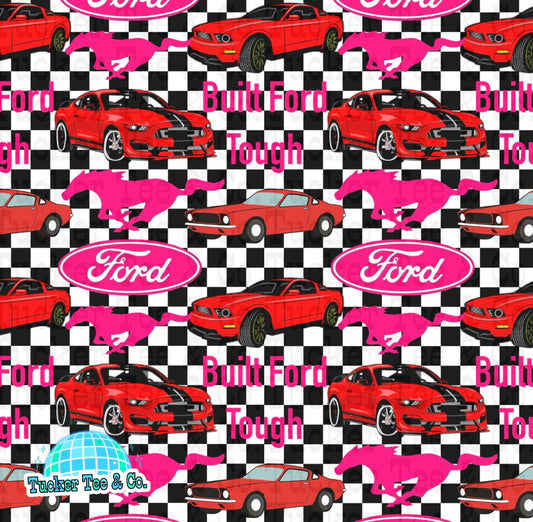 Pink Built Ford Tough