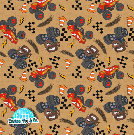 Mator & McQueen Monster Trucks