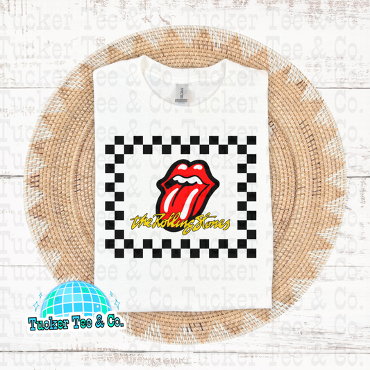 Checkered Rolling Stones