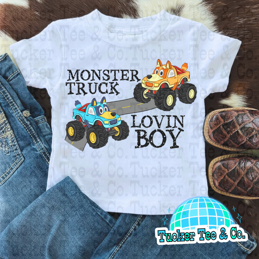 Monster Truck Lovin Boy