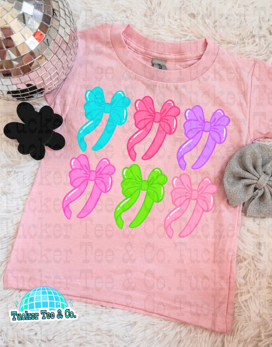 Colorful Ribbon Bows
